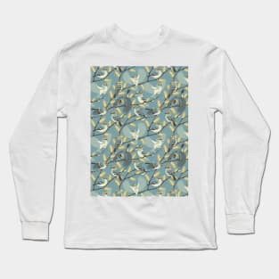 GCKI Lt Blue Pattern Long Sleeve T-Shirt